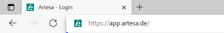 Link zur Artesa App